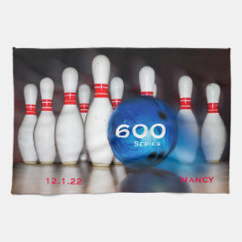 600 Bowlingsserie of je keuze hoge serie, Theedoek