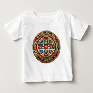[600] Celtic Cross [Gold+Enamel]