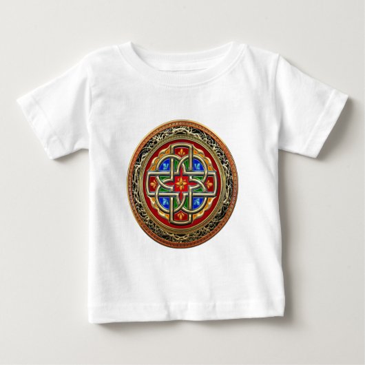 [600] Celtic Cross [Gold+Enamel] (Voorkant)