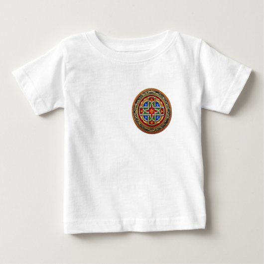 [600] Celtic Cross [Gold+Enamel] (Voorkant)