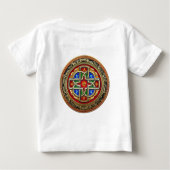 [600] Celtic Cross [Gold+Enamel] (Achterkant)