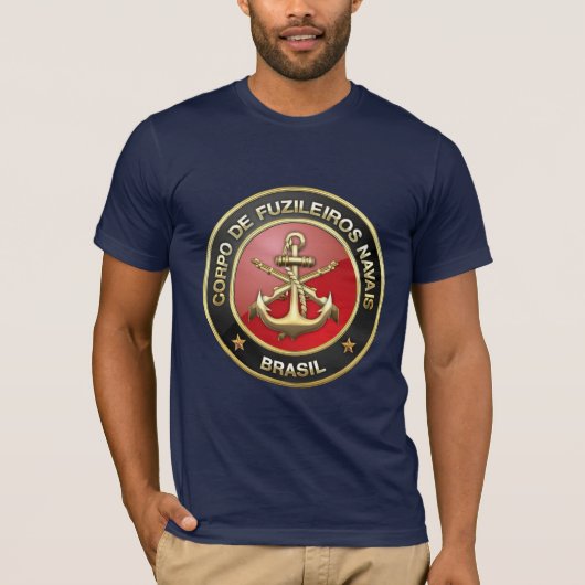 [600] Corpo de Fuzileiros navais [Brasil] (CFN) T-shirt (Voorkant)