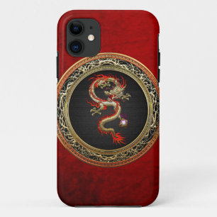 [600] Golden Chinese Dragon Fucanglong Case-Mate iPhone Case