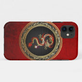 [600] Golden Chinese Dragon Fucanglong Case-Mate iPhone Case (Achterkant (horizontaal))