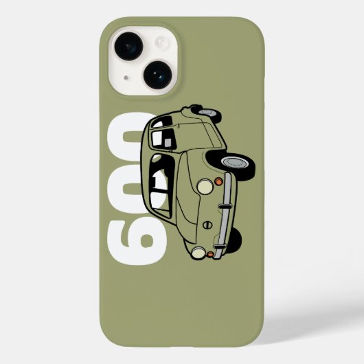 600 groen v2 Case-Mate iPhone case (Achterkant)