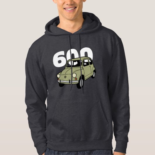 600 groen v2 hoodie (Voorkant)
