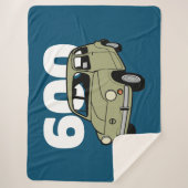 600 groen v2 sherpa deken (Voorkant)