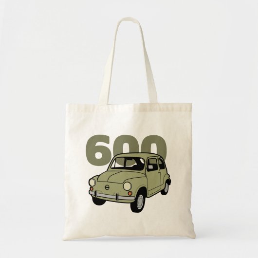 600 groen v2 tote bag (Voorkant)