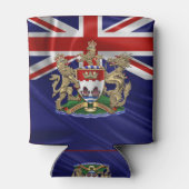 [600] Hongkong - Wapen van 1959-1997 Blikjeskoeler (Achterkant)