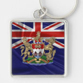 [600] Hongkong - Wapen van 1959-1997 Sleutelhanger (Voorkant)