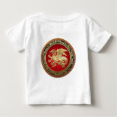 [600] IJslandse draak, Landvætir [Gold] (Achterkant)