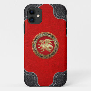[600] IJslandse draak, Landvætir [Gold] Case-Mate iPhone Case
