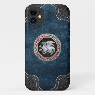 [600] IJslandse draak, Landvætir [Silver] Case-Mate iPhone Case