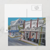 #600 Key West, Florida door BuddyDogArt Briefkaart (Voorkant / Achterkant)