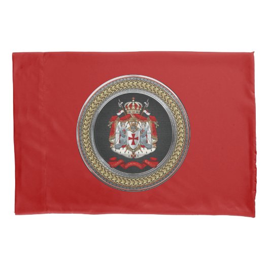 [600] Knachten Templar Coat of Arms Kussensloop (Voorkant)