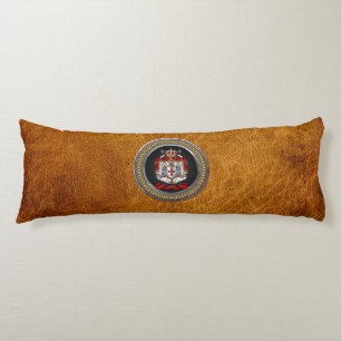 [600] Knachten Templar Coat of Arms Lichaamskussen