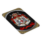 [600] Knachten Templar Coat of Arms Magneet (Rechterzijde)