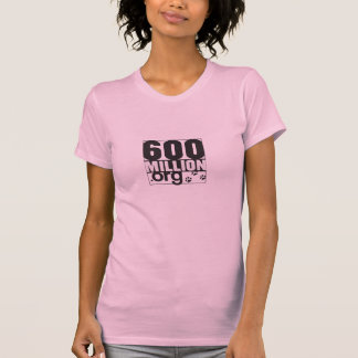 600 miljoen basisch vrouwenhout t-shirt
