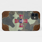 [600] Oekraïense luchtmacht Emblem Case-Mate iPhone Case (Achterkant (horizontaal))