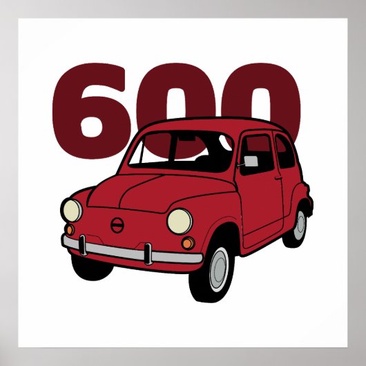 600 rood v2 poster (Voorkant)