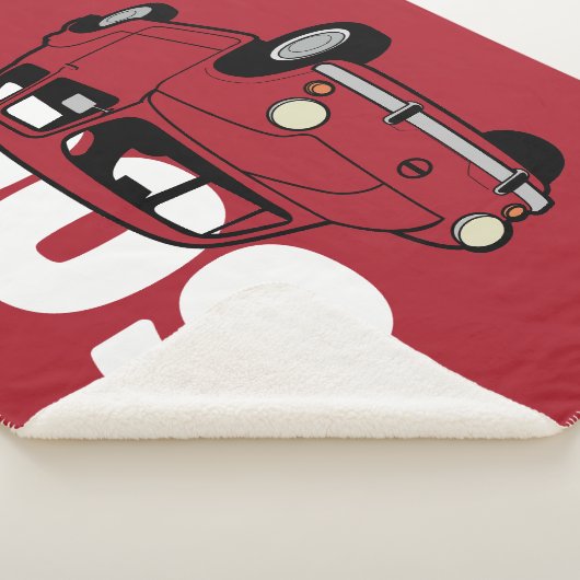 600 Rood V2 Sherpa Deken (3/4)