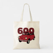 600 Rood V2 Tote Bag (Achterkant)