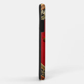 [600] Rosy Cross (Roos Croix) op Red & Gold Case-Mate iPhone Case (Achterkant/rechts)