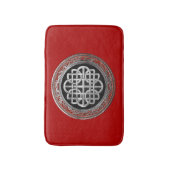 [600] Sacred Celtic Silver Knot Cross Badmat (Voorkant Verticaal)