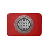 [600] Sacred Celtic Silver Knot Cross Badmat (Voorkant)