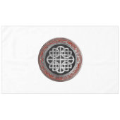[600] Sacred Celtic Silver Knot Cross Tafelkleed (Voorkant (Horizontaal))
