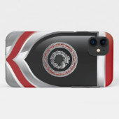 [600] Serpent God Quetzalcoatl [Zilver] Case-Mate iPhone Case (Achterkant (horizontaal))