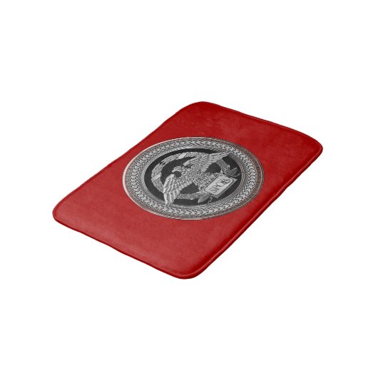 [600] Silver Roman imperial Eagle over de medaille Badmat (Gekanteld)