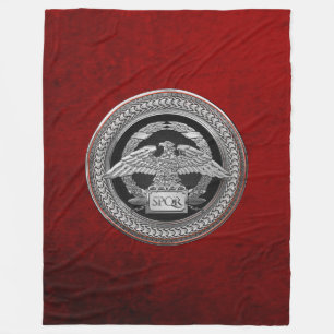 [600] Silver Roman imperial Eagle over de medaille Fleece Deken