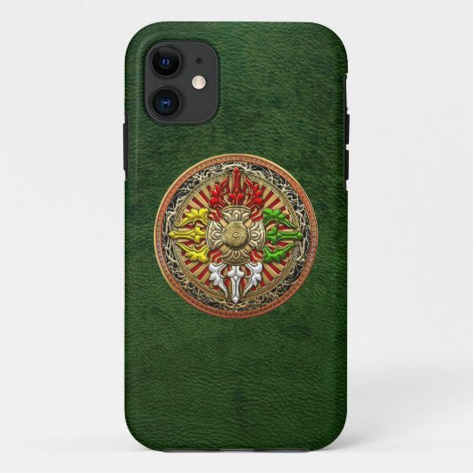 [600] Tibetan Double Dorje Mandala Case-Mate iPhone Case (Achterkant)