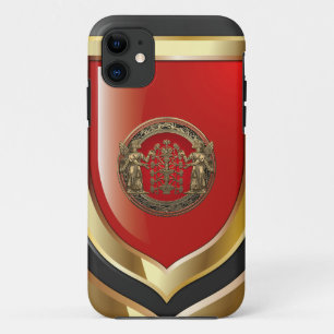[600] Twee gouden nieren met een levensboom Case-Mate iPhone Case