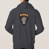 [600] Voorwaartse waarnemer (FIST) [Patch] Hoodie (Achterkant)