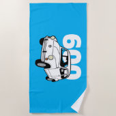 600 wit v2 strandlaken (Voorkant)