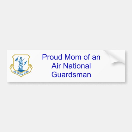 600px-US_Air_National_Guard_Insign... - Gepersonal Bumpersticker (Voorkant)