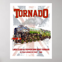 60163 Tornado Antieke Stoomtrein Locomotief 