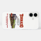 60163 Tornado  Stoomtrein Locomotief Case-Mate iPhone Case (Achterkant (horizontaal))