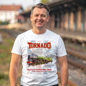 60163 Tornado  Stoomtrein Locomotief T-shirt