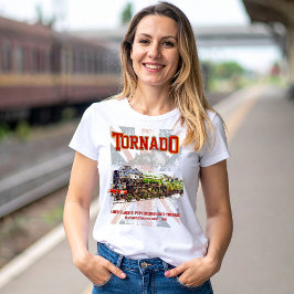 60163 Tornado  Stoomtrein Locomotief T-shirt