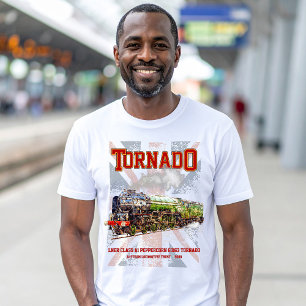 60163 Tornado  Stoomtrein Locomotief T-shirt