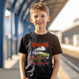 60163 Tornado  Stoomtrein Locomotief T-shirt