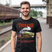 60163 Tornado  Stoomtrein Locomotief T-shirt