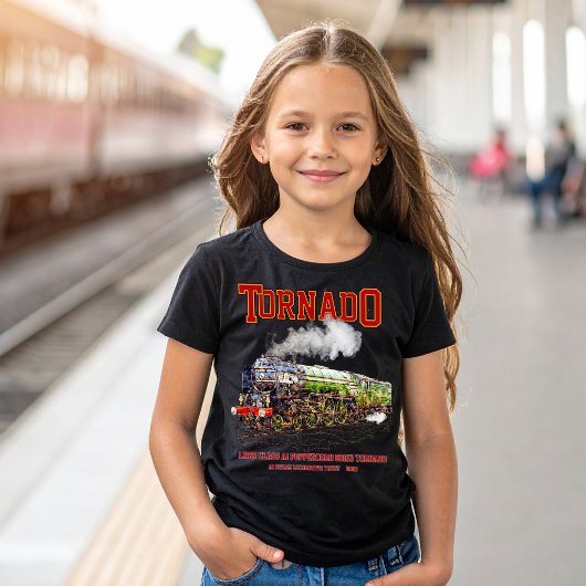 60163 Tornado Stoomtrein Locomotief  T-shirt