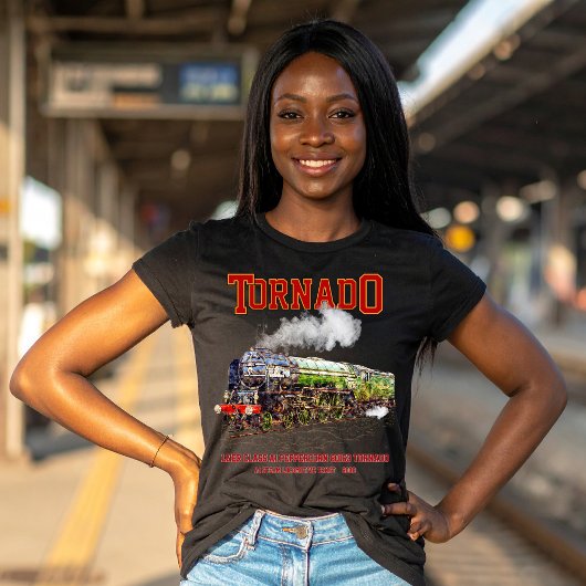 60163 Tornado Stoomtrein Locomotief T-shirt