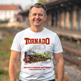 60163 Tornado  Stoomtrein Locomotief T-shirt