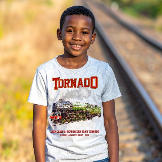 60163 Tornado  Stoomtrein Locomotief T-shirt