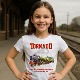 60163 Tornado  Stoomtrein Locomotief T-shirt
